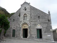 click to zoom - 1.27 MB Portovenere, Church of San Lorenzo - Front view<br>
4320x3240, 1.27 MB
